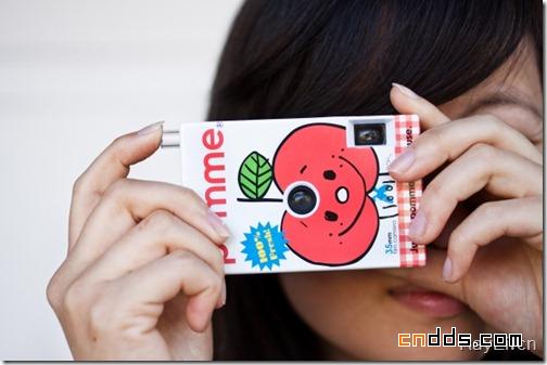 可爱的果汁盒LOMO照相机