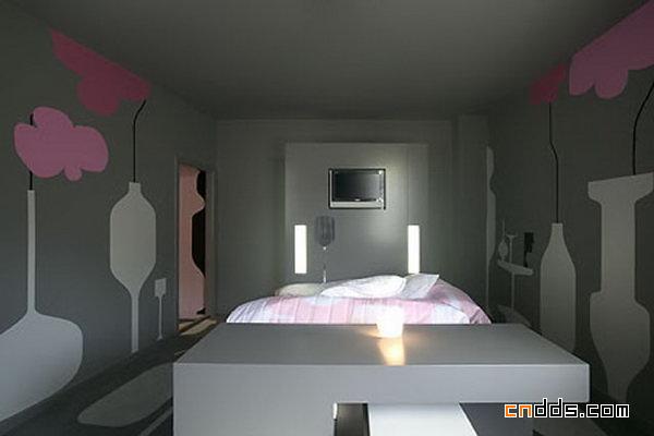 超个性的卧室设计欣赏