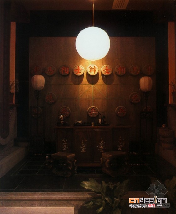 中式茶馆装修设计--西安王子茶艺馆