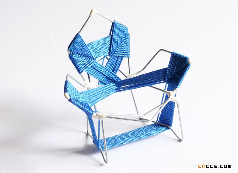 当代手工织布座椅设计