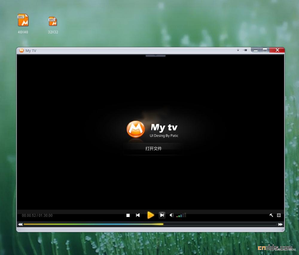 MYtv播放器UI界面设计