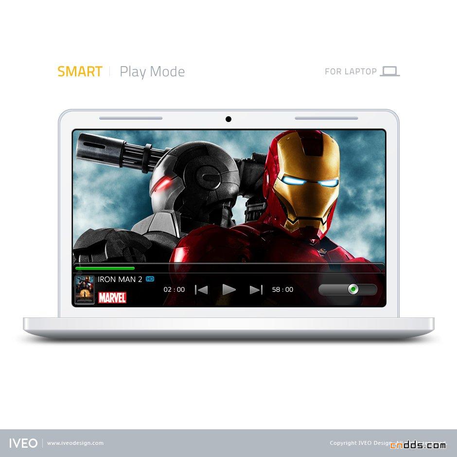 SMART播放器界面设计