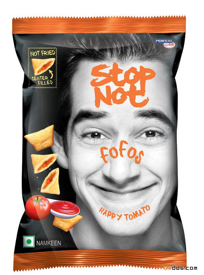 打破传统的 Stop Not 零食外包装设计