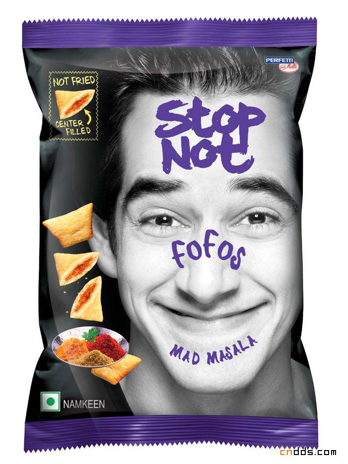 打破传统的 Stop Not 零食外包装设计