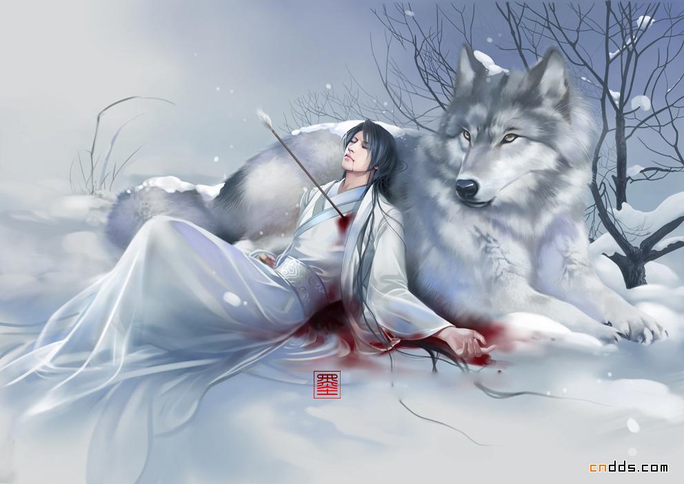 个性唯美手绘漫画作品