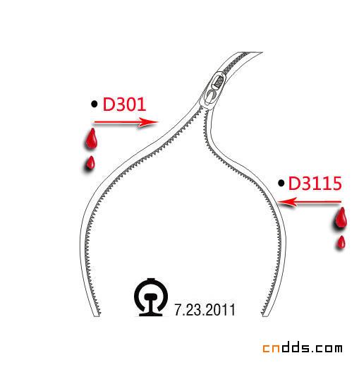 溫州723特大動車事故海報設計