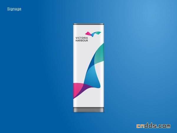 香港维多利亚港标识