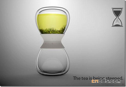 沙漏茶具：Tea-time tea steeper