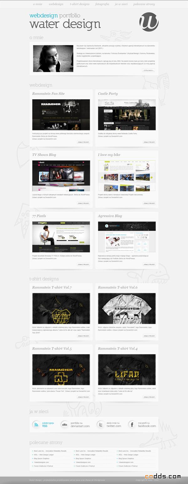 波兰waterdesign网页作品整理(一)