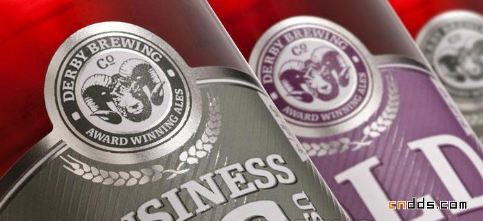 德比啤酒酿造公司品牌形象包装