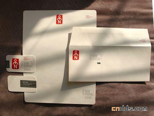 国外公司信纸和信封设计