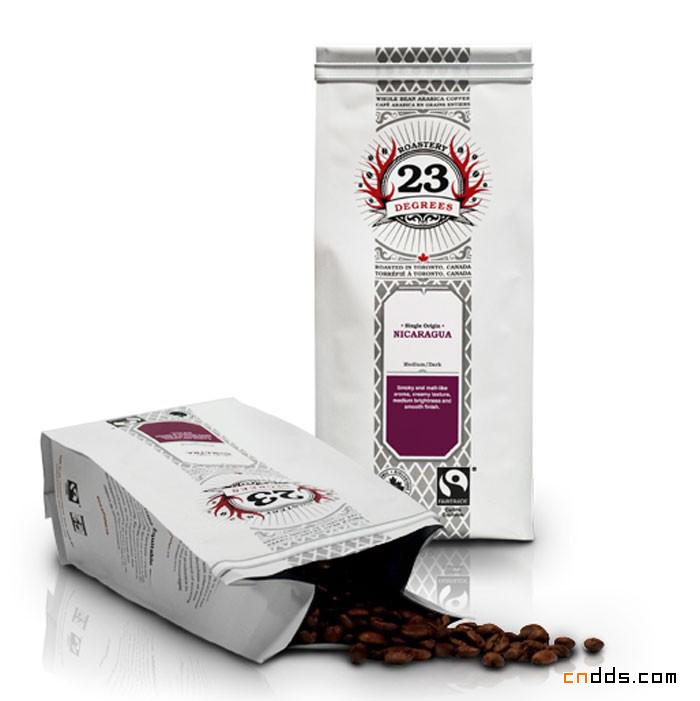 23度咖啡系列包装