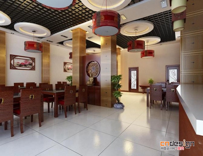 具有中国特色的餐厅室内设计