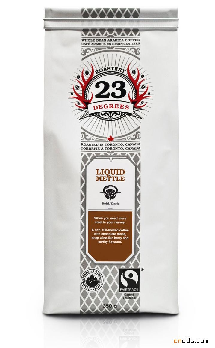 23度咖啡系列包装
