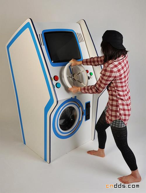 街机洗衣机 玩游戏洗衣服