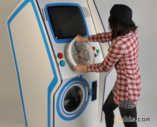 街机洗衣机 玩游戏洗衣服