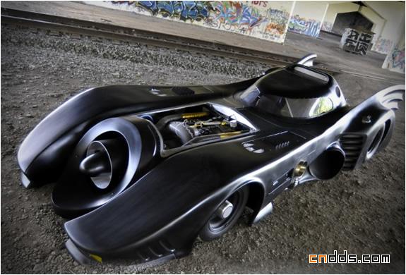 世界上唯一噴射渦輪供電蝙蝠車