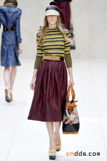 2012【Burberry Prorsum】快樂。積極。懷舊。