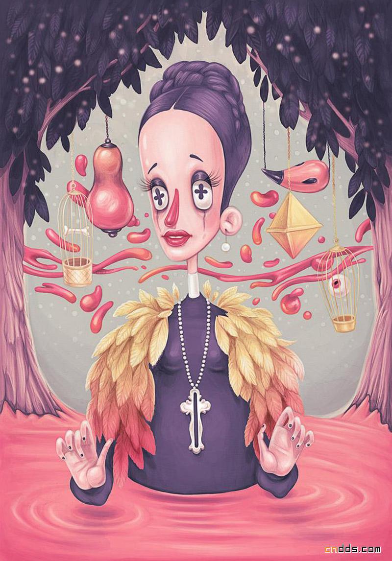 以色列Miriam Moshinsky概念插画设计欣赏