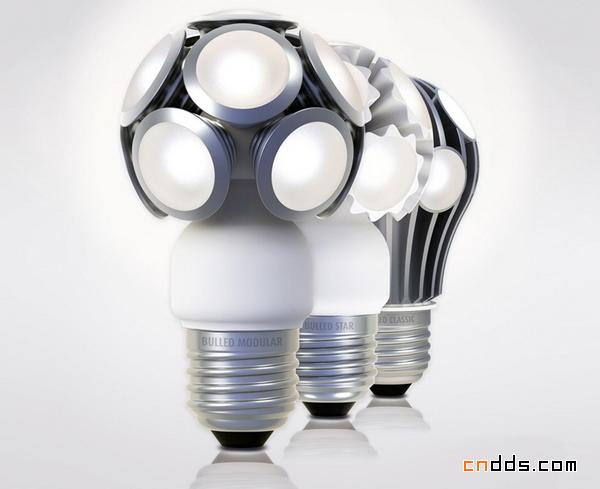 “bulled ”系列改良型LED灯泡设计