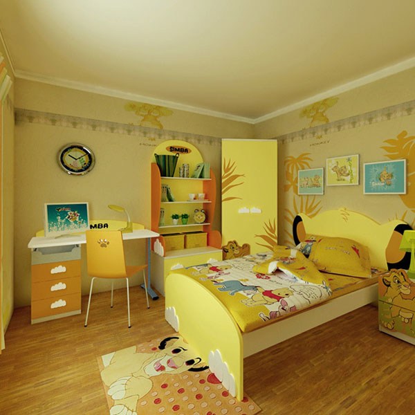 绚丽多彩充满童趣的儿童房设计