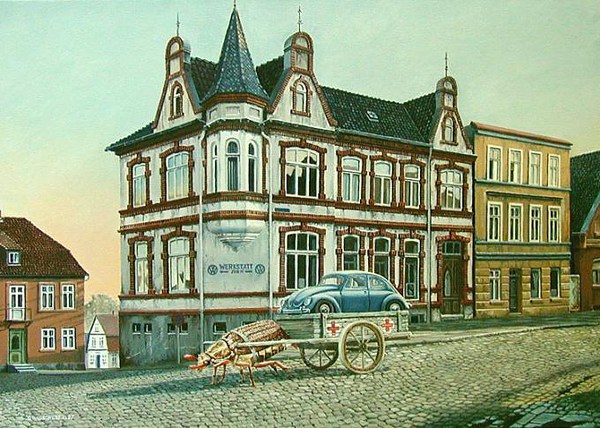 G&#220;NTHER HAUSCHILDT油画之另一个空间