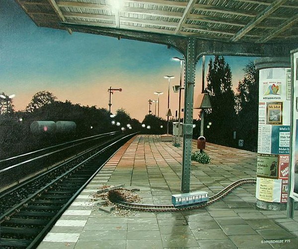 G&#220;NTHER HAUSCHILDT油画之另一个空间
