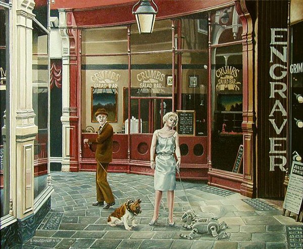 G&#220;NTHER HAUSCHILDT油画之另一个空间