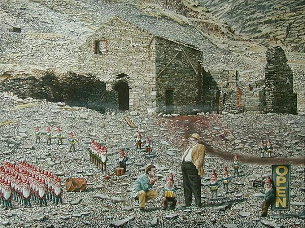 G&#220;NTHER HAUSCHILDT油画之另一个空间