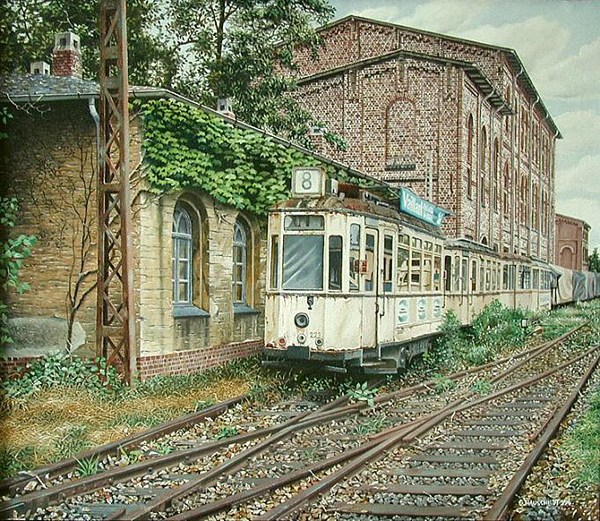 G&#220;NTHER HAUSCHILDT油画之另一个空间