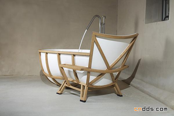 独特的浴盆设计