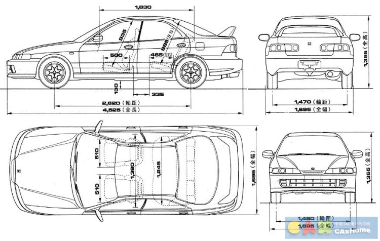 汽車視圖