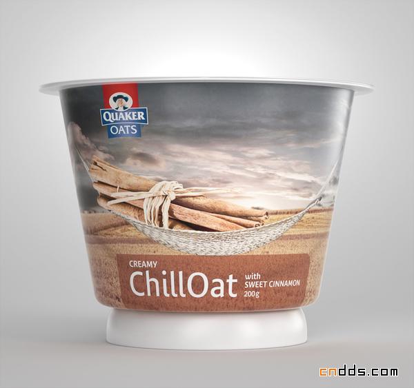 ChillOat桂格冷冻奶油燕麦小吃