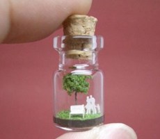 日本艺术家Akinobu Izumi 的微型雕刻作品
