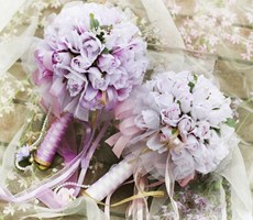 极浪漫韩式新娘捧花 甜蜜新婚
