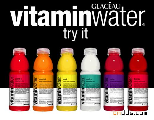 酷樂仕vitamin water品牌設計