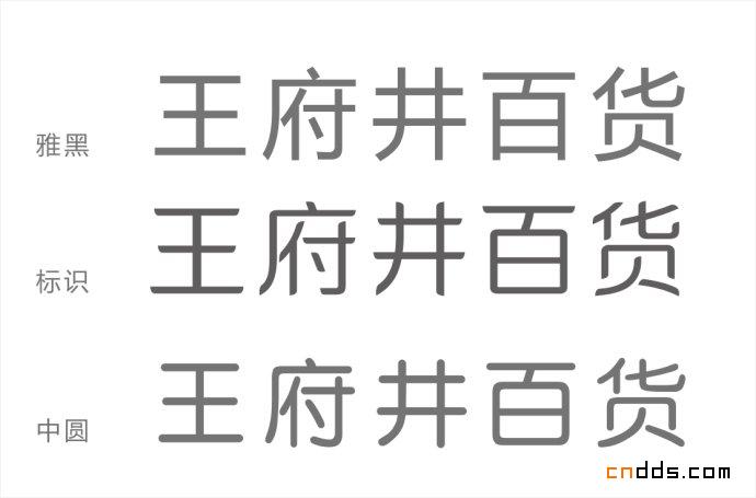 王府井百貨標識