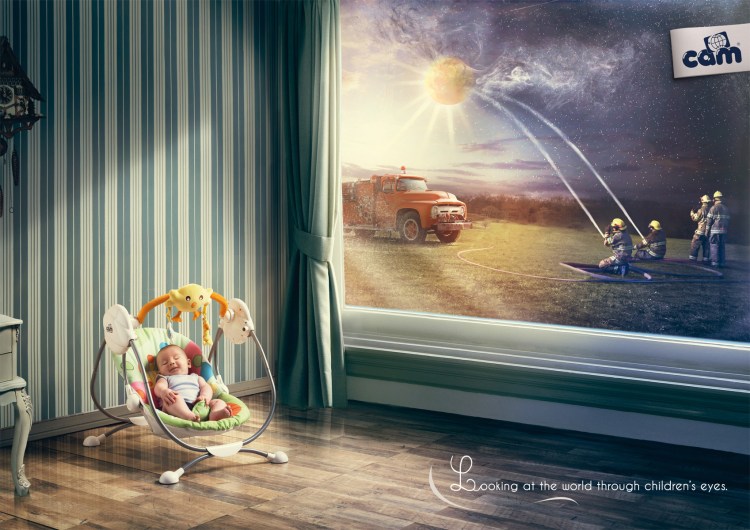 CAM意大利婴儿产品品牌广告设计