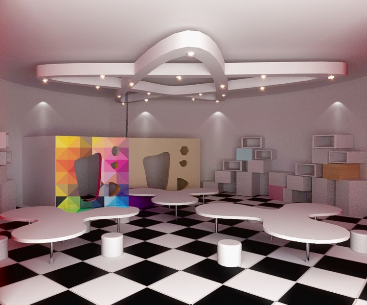 五彩斑斓的disney展厅设计欣赏