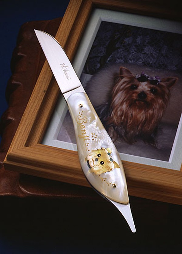 女刀匠平山晴美设计的无比可爱的刀