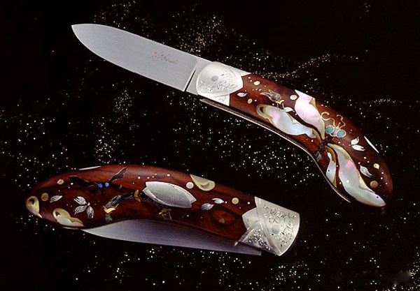女刀匠平山晴美设计的无比可爱的刀