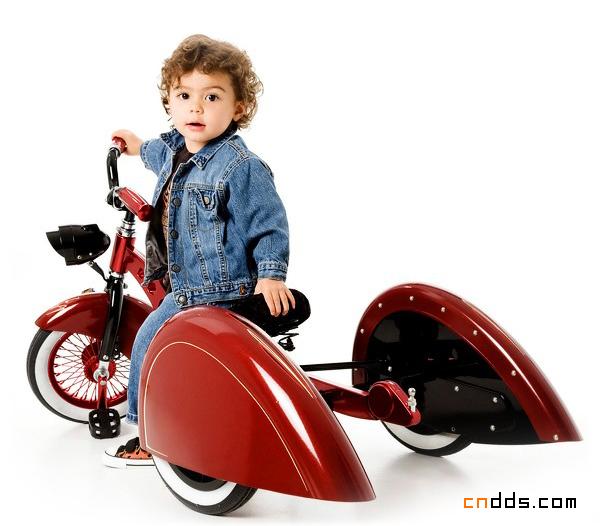 豪华儿童三轮自行车设计
