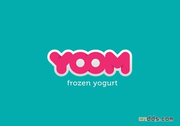 YOOM冰激凌品牌形象