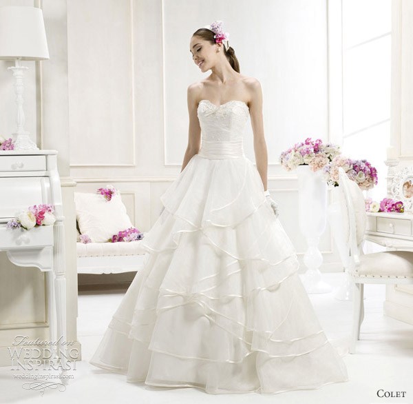 2012年Colet 可爱婚纱设计欣赏