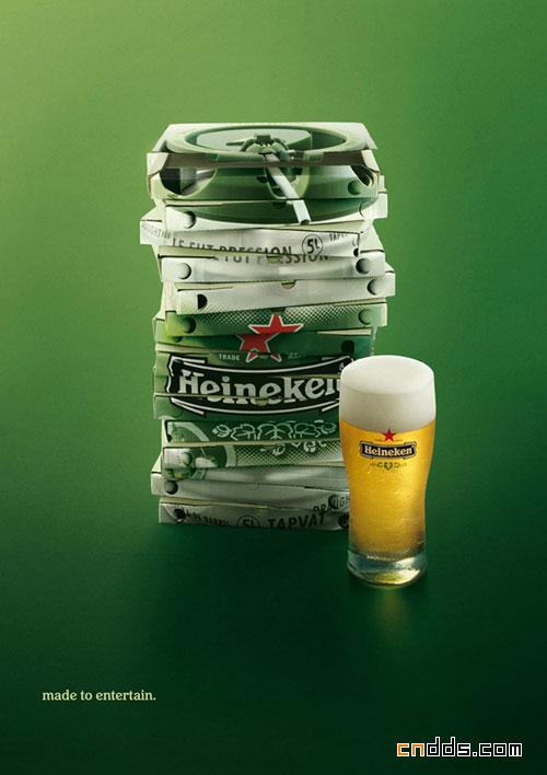 荷兰喜力Heineken高端淡啤广告欣赏