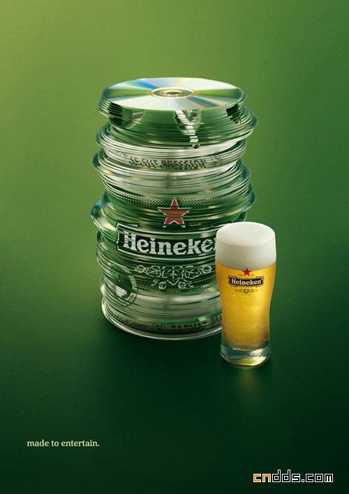 荷兰喜力Heineken高端淡啤广告欣赏
