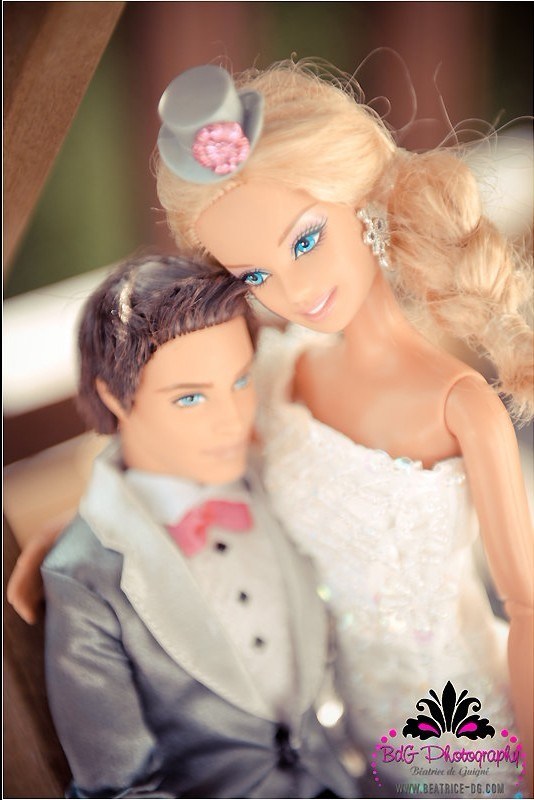 芭比娃娃与肯的婚礼~1