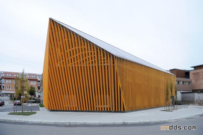 挪威Vennesla文化和图书馆