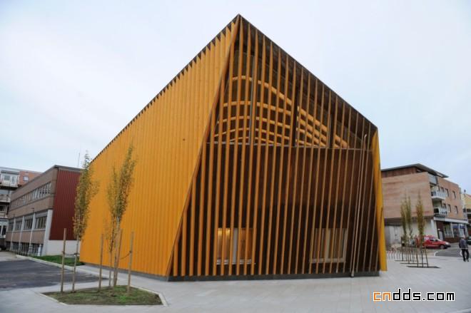 挪威Vennesla文化和图书馆