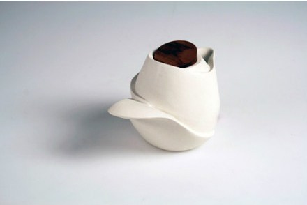 香港工业设计专业学生制作的精美茶具